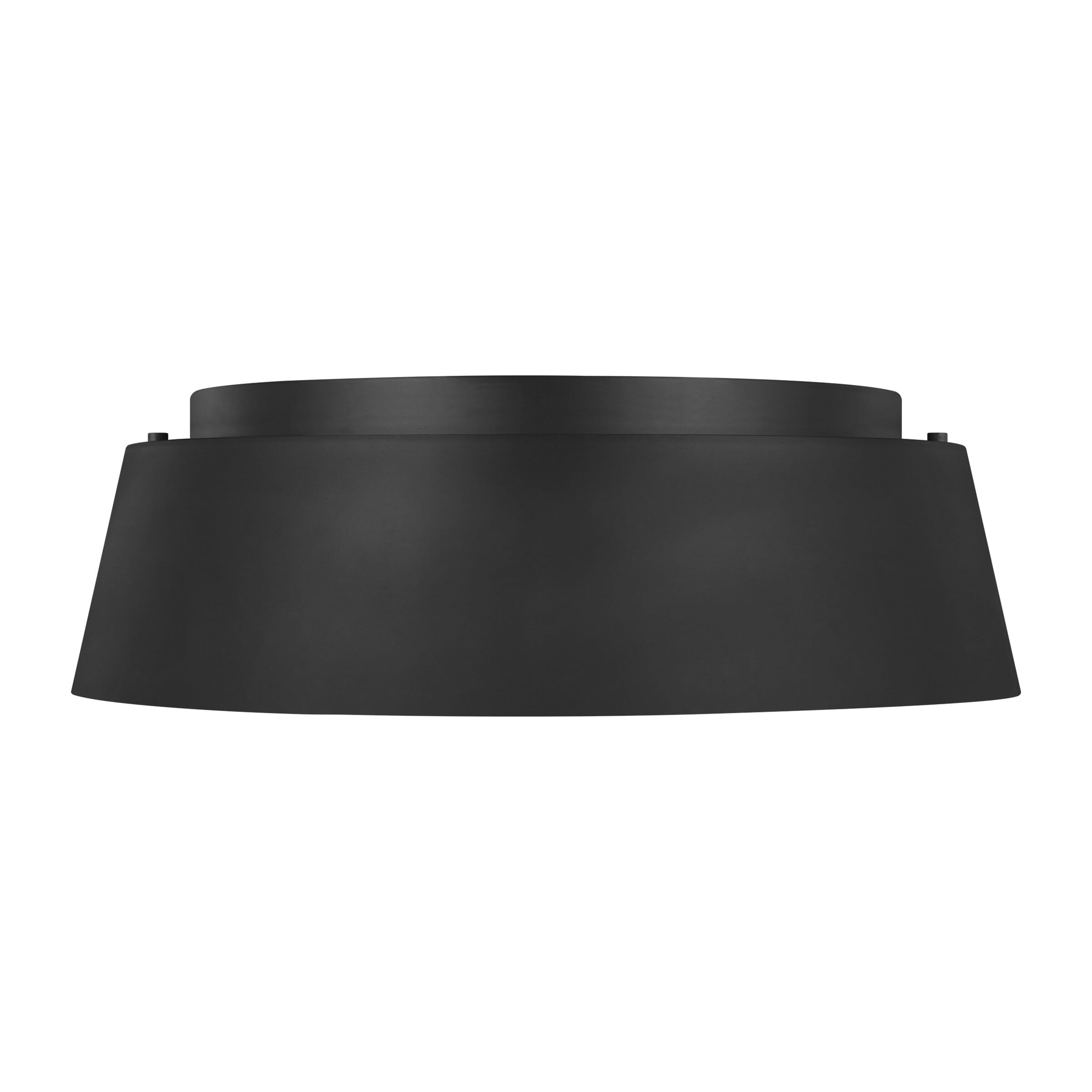 Generation Lighting Asher 3-Light Ceiling Light in Midnight Black by Ellen Degeneres