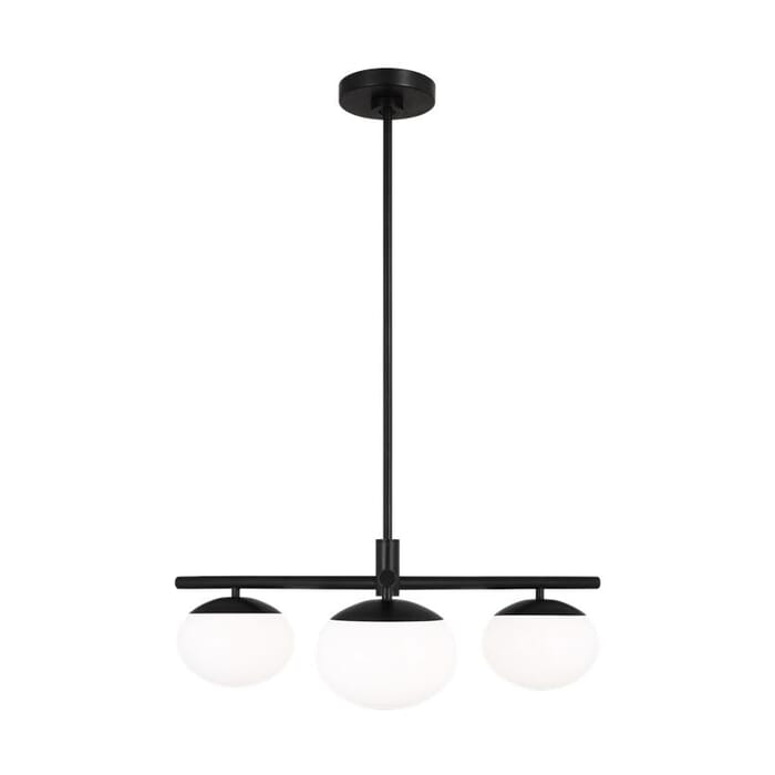Generation Lighting Lune 3-Light Ceiling Light in Aged Iron by Ellen Degeneres Generation Lighting Lune 3-Light Ceiling Light in Aged Iron by Ellen Degeneres