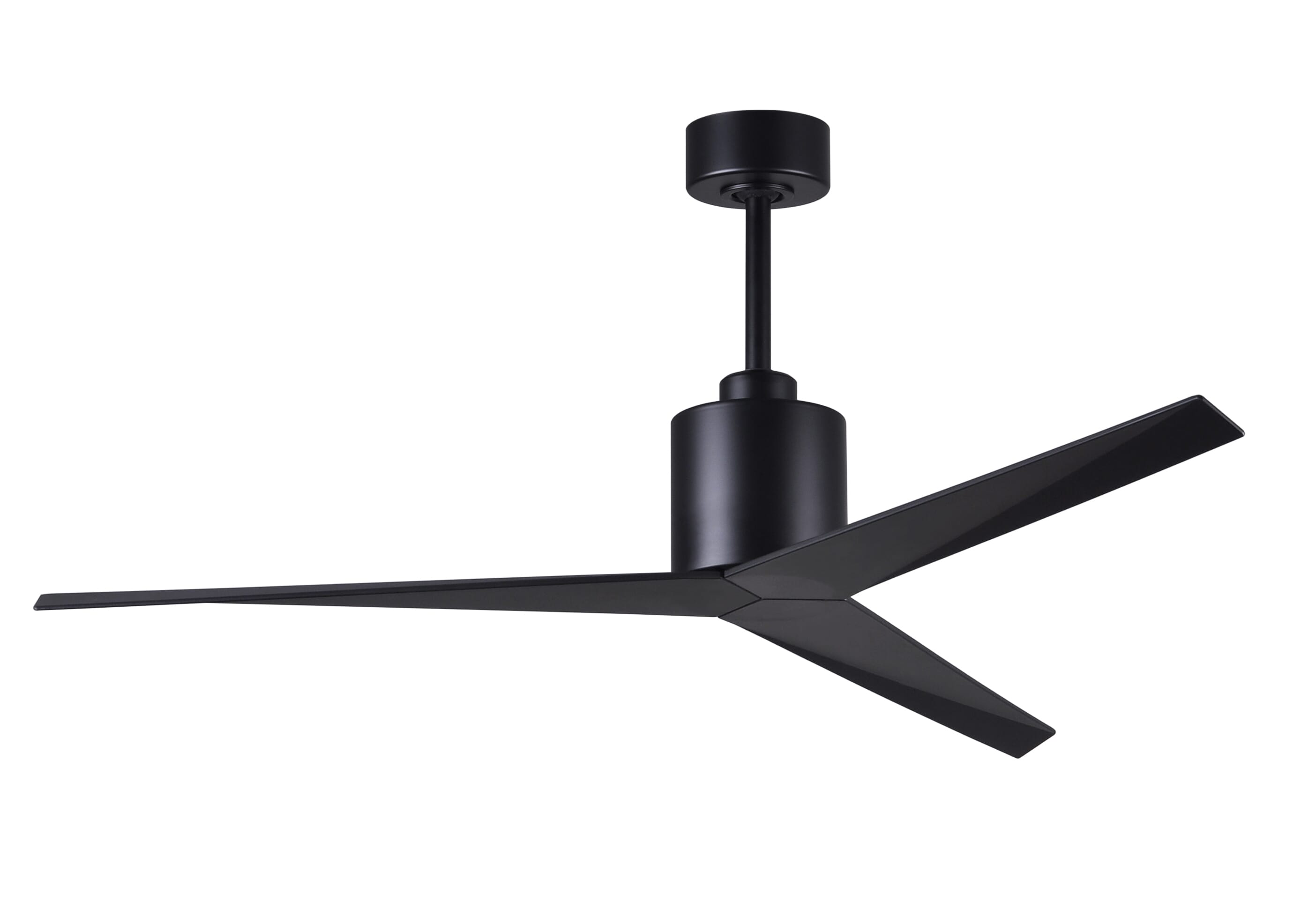 Matthews Eliza 56" Indoor/Outdoor Ceiling Fan in Matte Black