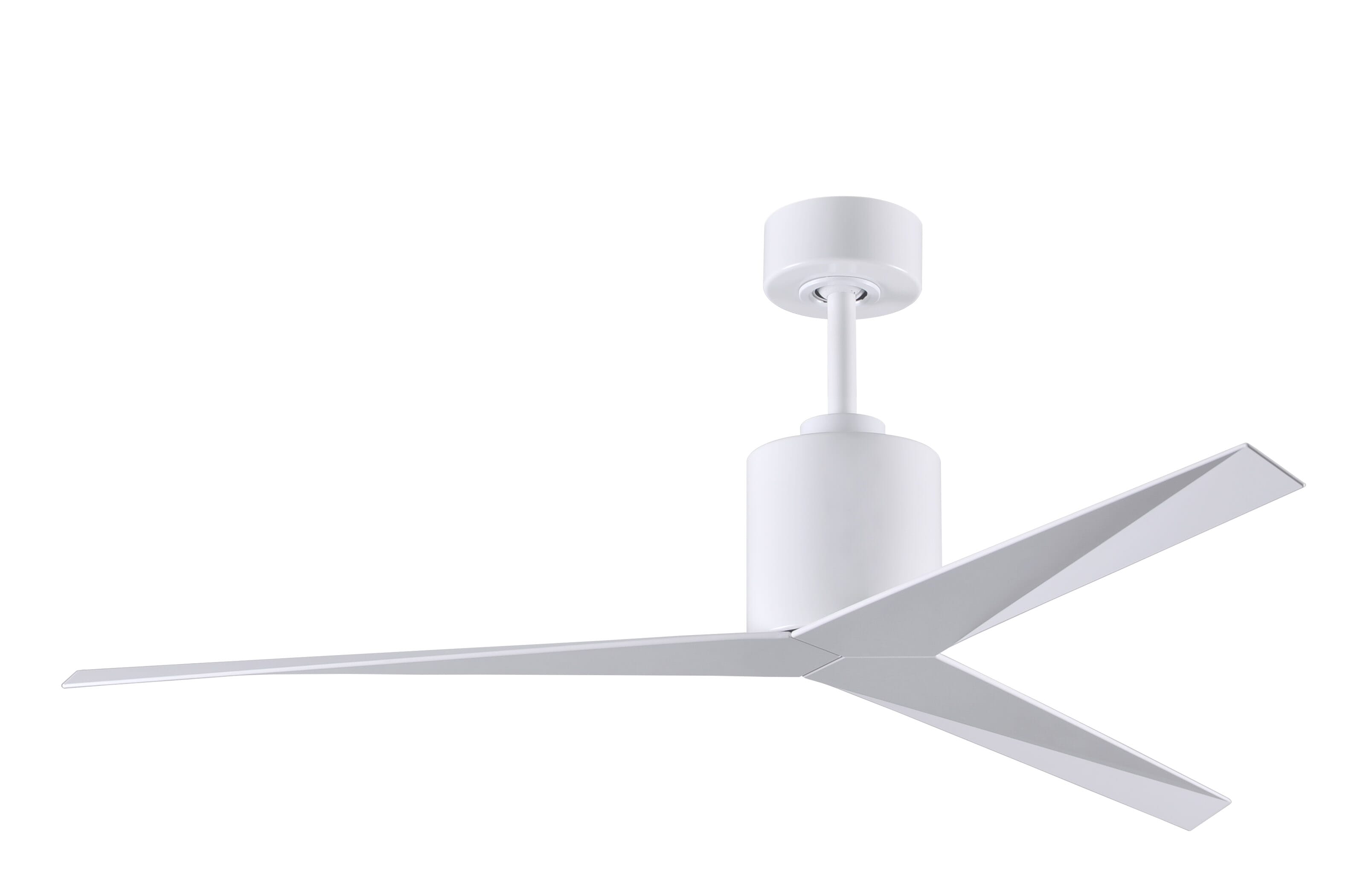 Eliza 6-Speed DC 56" Ceiling Fan in Gloss White with Gloss White blades