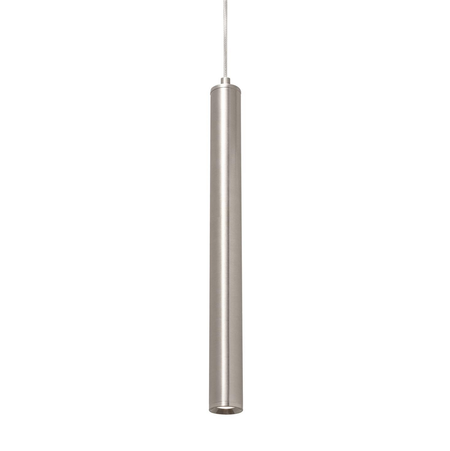 Eli LED Pendant in Satin Nickel