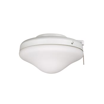 Craftmade All Weather Fan Light Kit in White with Opal Frost Glass