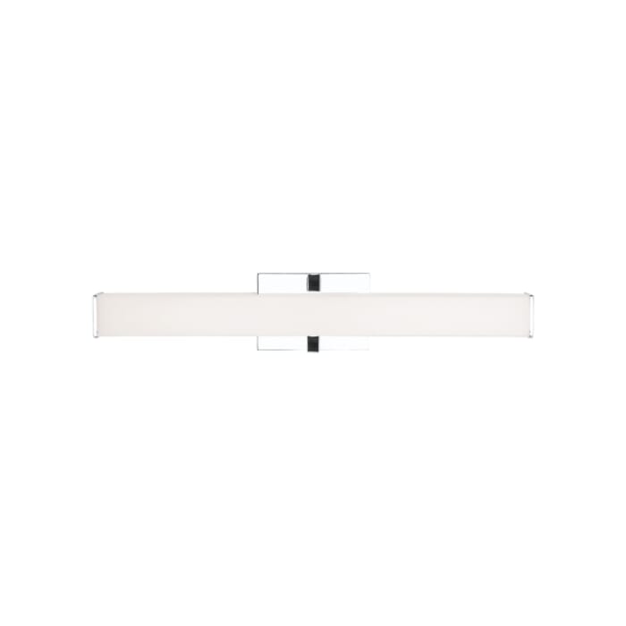 Tech Ellis 3000K LED 24" Bathroom Vanity Light in Chrome Tech Ellis 3000K LED 24" Bathroom Vanity Light in Chrome