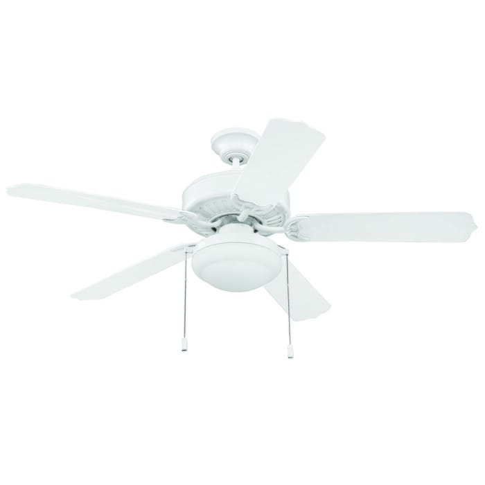 Craftmade 52" Enduro Plastic with Light Kit Ceiling Fan in White Craftmade 52" Enduro Plastic with Light Kit Ceiling Fan in White