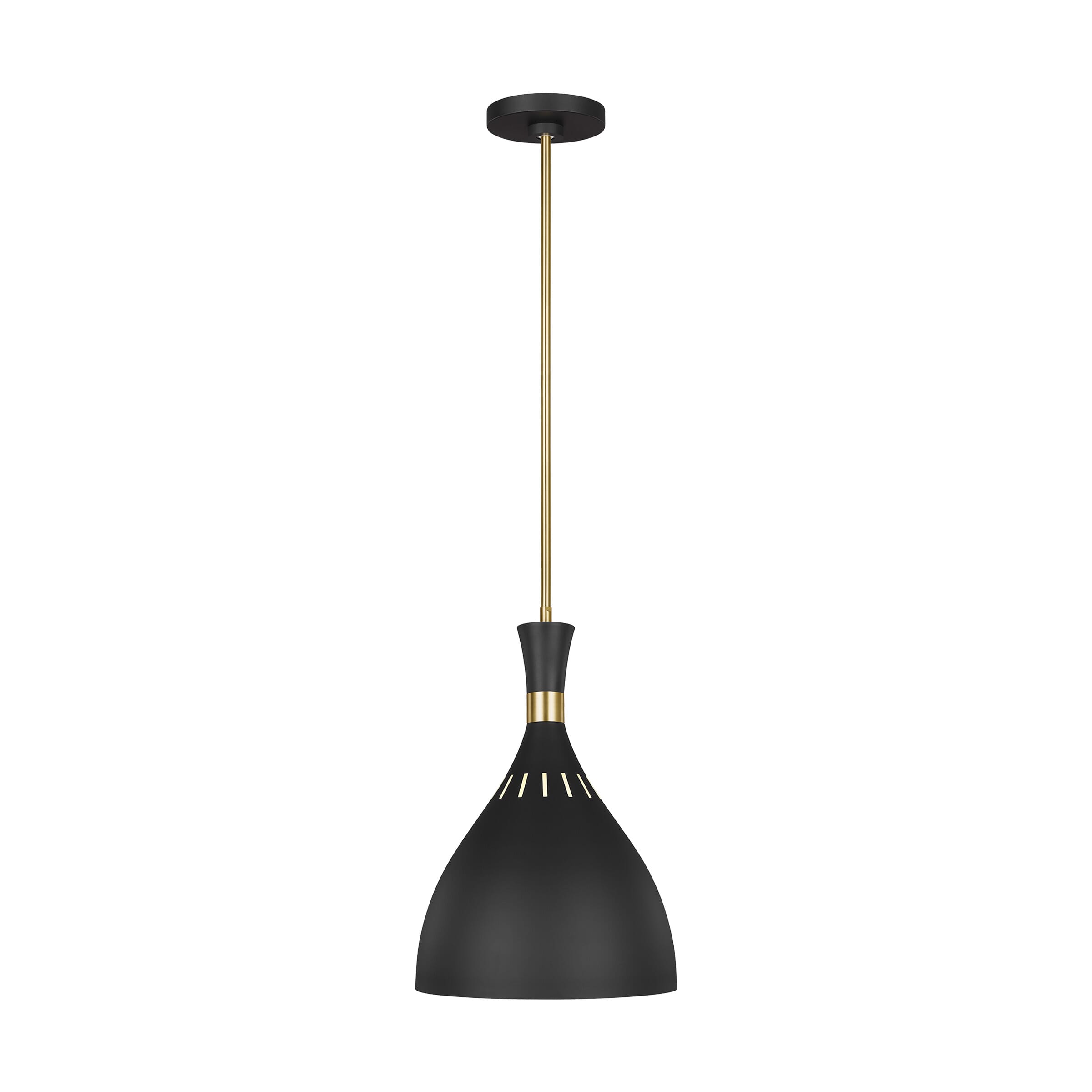 Generation Lighting Joan Pendant Light in Midnight Black by Ellen Degeneres