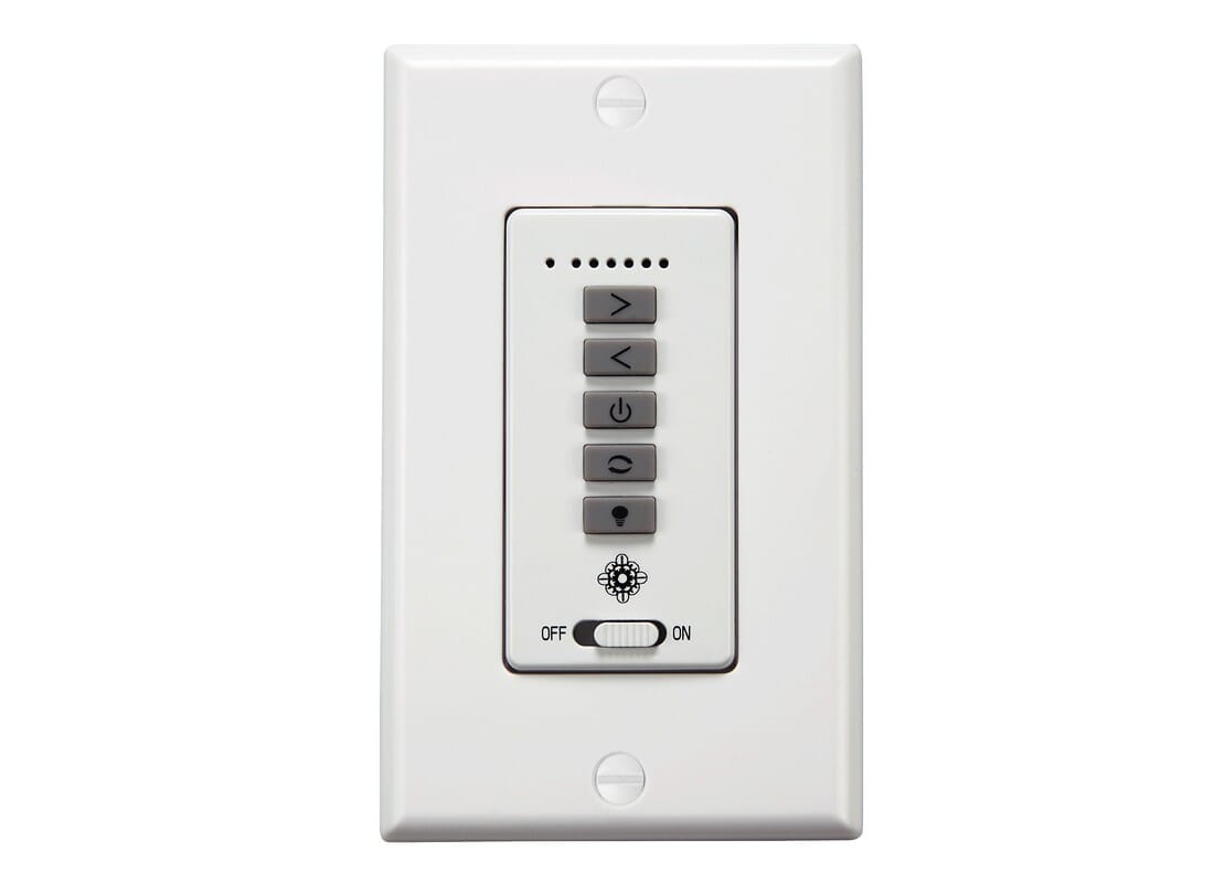 Visual Comfort Fan 6-Speed Wall Control in White