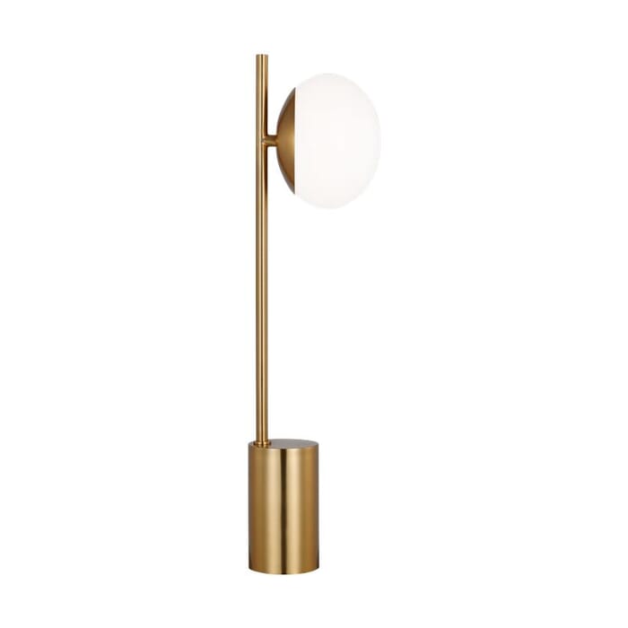 Generation Lighting Lune Table Lamp in Burnished Brass by Ellen Degeneres Generation Lighting Lune Table Lamp in Burnished Brass by Ellen Degeneres