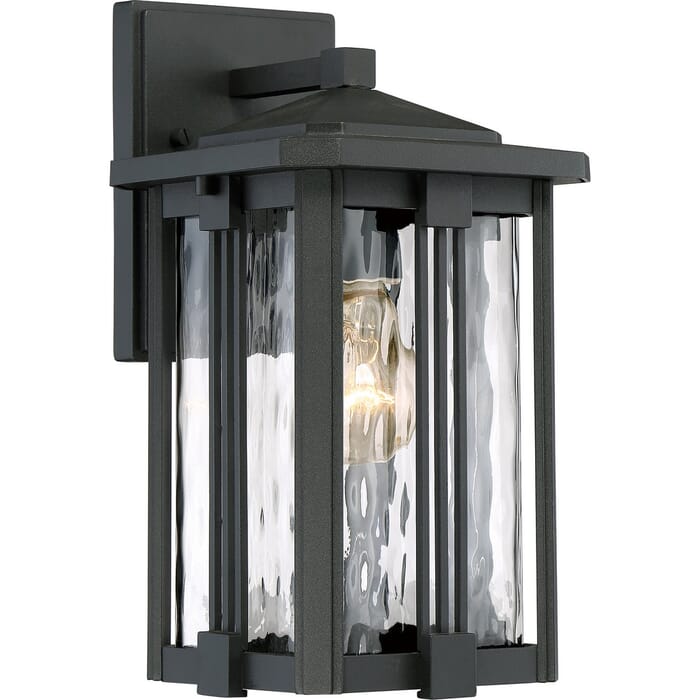 Quoizel Everglade 7" Outdoor Hanging Light in Earth Black Quoizel Everglade 7" Outdoor Hanging Light in Earth Black