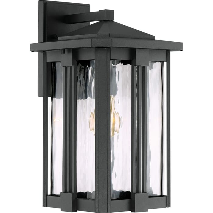 Quoizel Everglade 9" Outdoor Hanging Light in Earth Black Quoizel Everglade 9" Outdoor Hanging Light in Earth Black