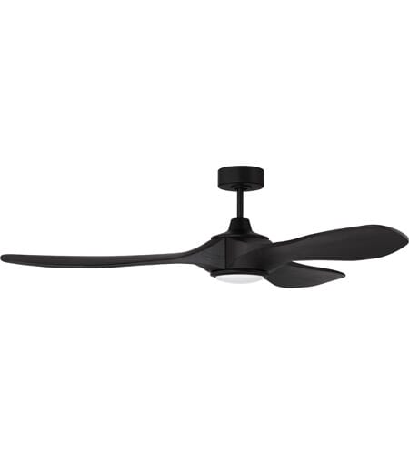 Craftmade Envy 60 Outdoor Ceiling Fan in Flat Black