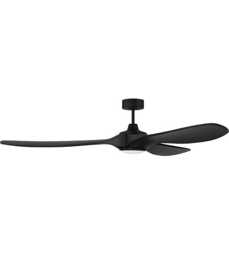 Craftmade Envy 72 Outdoor Ceiling Fan in Flat Black