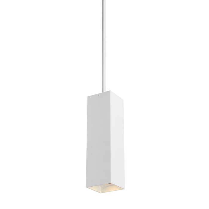 Tech Exo 2700K LED 19" Pendant Light in White and Matte White Tech Exo 2700K LED 19" Pendant Light in White and Matte White
