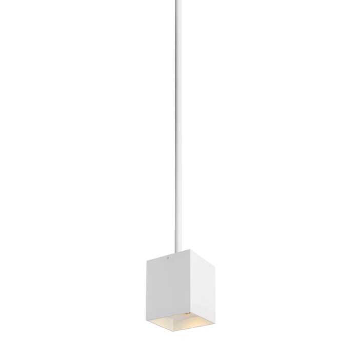 Tech Exo 3500K LED 19" Pendant Light in White and Matte White Tech Exo 3500K LED 19" Pendant Light in White and Matte White
