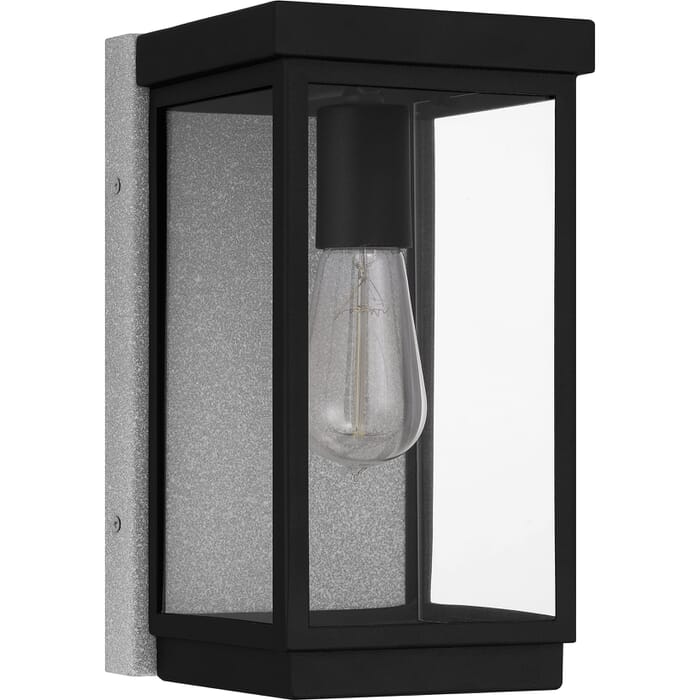 Ezra 1-Light Outdoor Lantern in Earth Black Ezra 1-Light Outdoor Lantern in Earth Black
