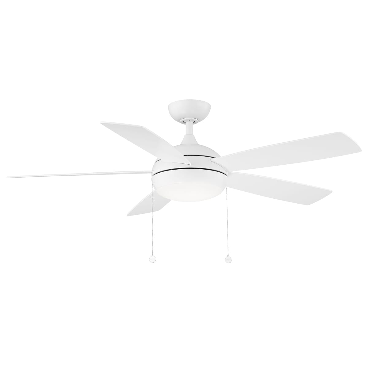 WAC Disc Ii 3000K 11" Indoor Ceiling Fan in Matte White - F-033L-MW