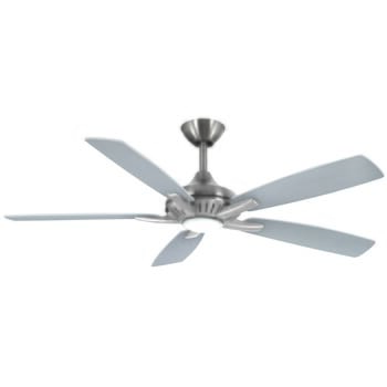 Minka-Aire Dyno 52" Indoor Ceiling Fan in Brushed Nickel with Silver