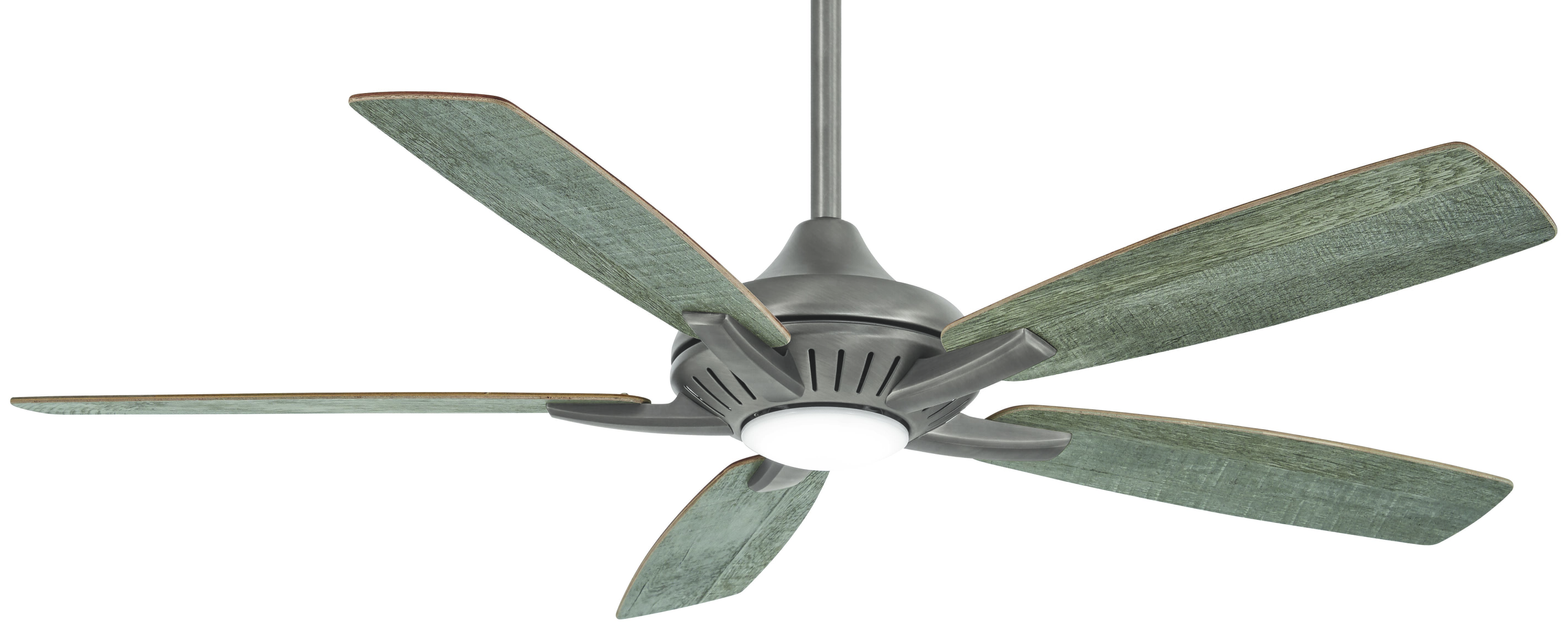 Minka-Aire Transitional 52" Indoor Ceiling Fan in Burnished Nickel