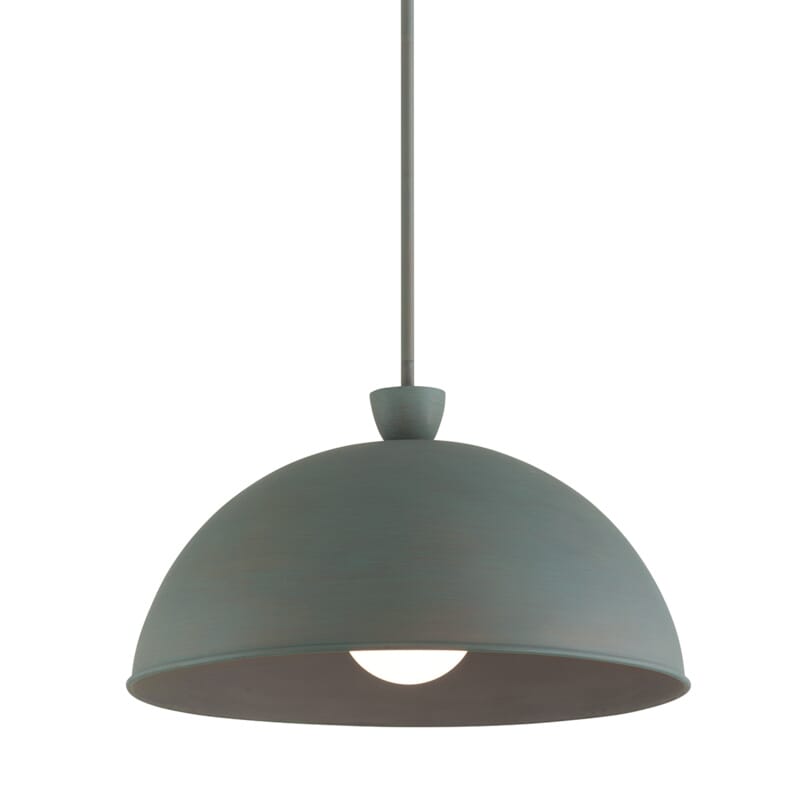 Tygo 1-Light Pendant in Verdigris