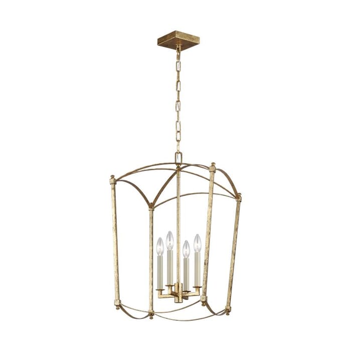 Generation Lighting Thayer 3-Light Chandelier in Antique Gild by Sean Lavin Generation Lighting Thayer 3-Light Chandelier in Antique Gild by Sean Lavin