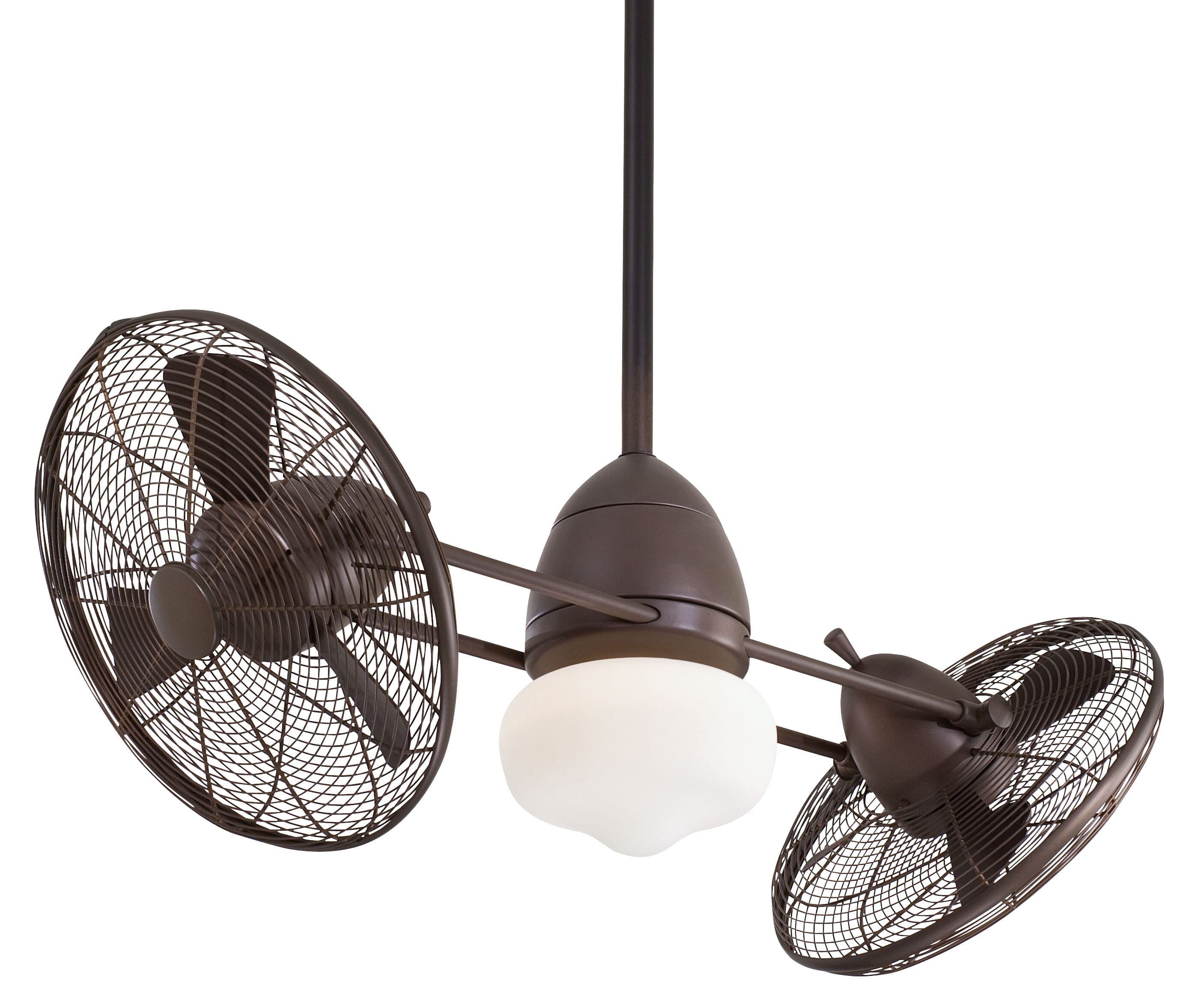 Minka-Aire Gyro Wet LED 42" Indoor/Outdoor Ceiling Fan in Oil Rubbed Bronze