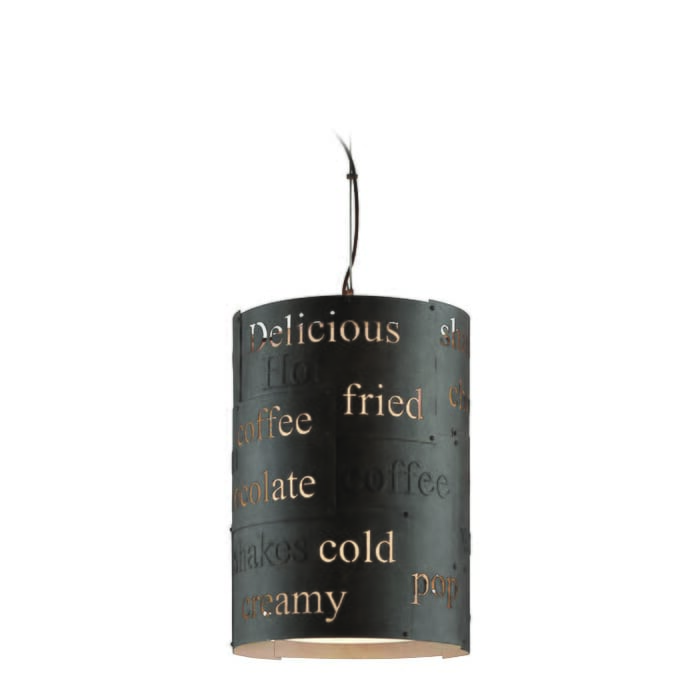 Troy Dine N Dash 5-Light 18" Pendant Light in Salvaged Rust Troy Dine N Dash 5-Light 18" Pendant Light in Salvaged Rust