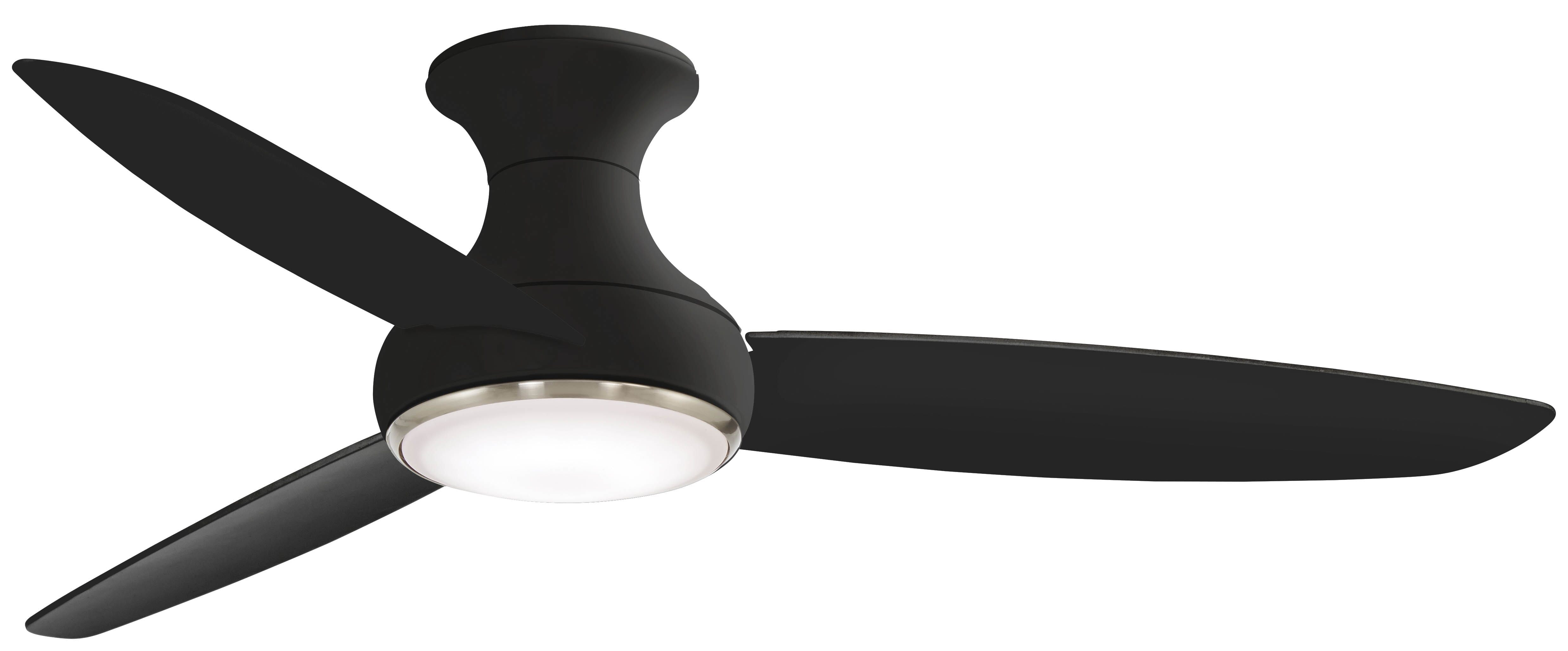 Minka-Aire Concept III LED 54" Indoor/Outdoor Ceiling Fan in Coal