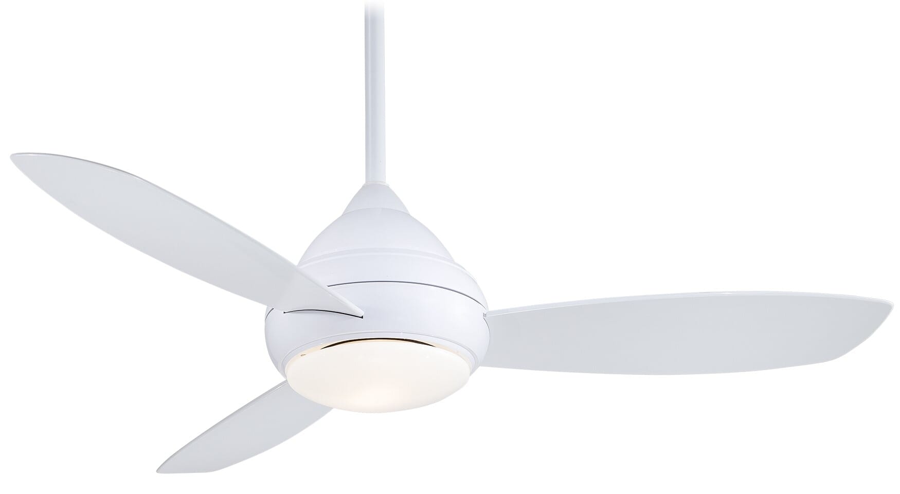 Minka-Aire Concept I 52" Indoor/Outdoor LED Ceiling Fan in White