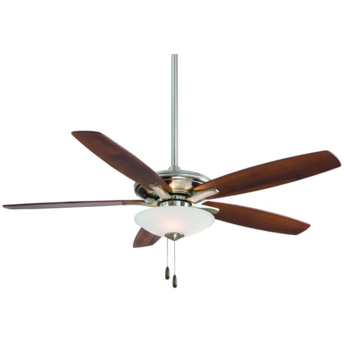 Minka-Aire 3-Light 52" Indoor Ceiling Fan in Brushed Nickel Minka-Aire 3-Light 52" Indoor Ceiling Fan in Brushed Nickel
