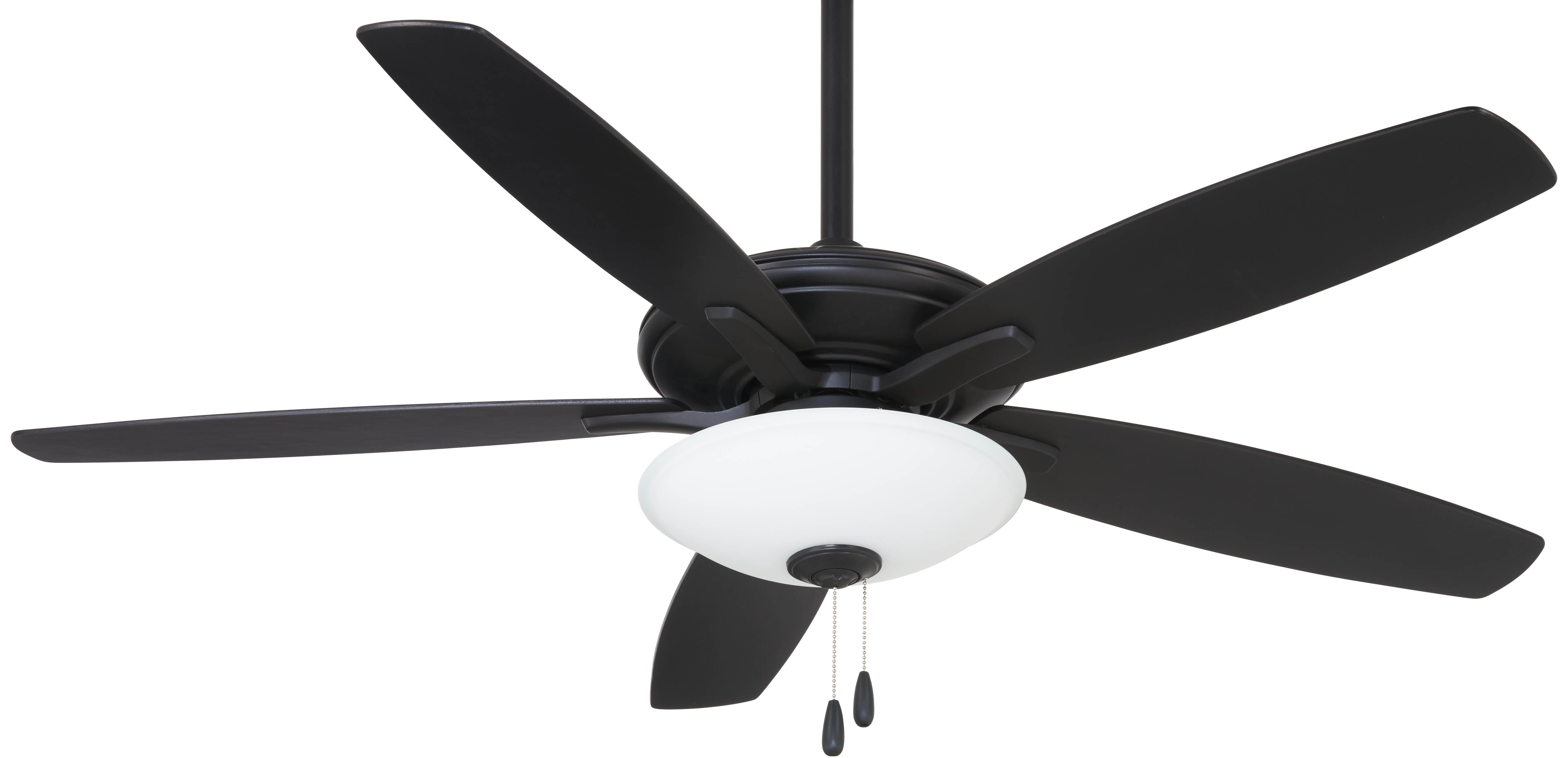 Minka-Aire Mojo 3-Light 52" Indoor Ceiling Fan in Coal - F522L-CL