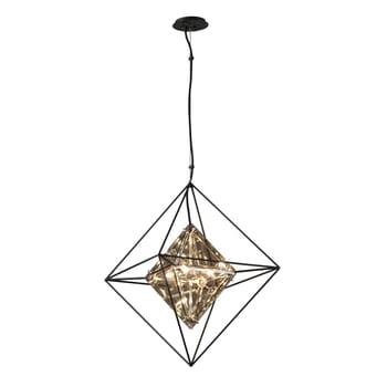 Troy Epic 4-Light 25" Pendant Light in Forged Iron