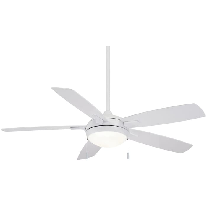 Minka-Aire Lun-Aire 54" LED Ceiling Fan in White Minka-Aire Lun-Aire 54" LED Ceiling Fan in White