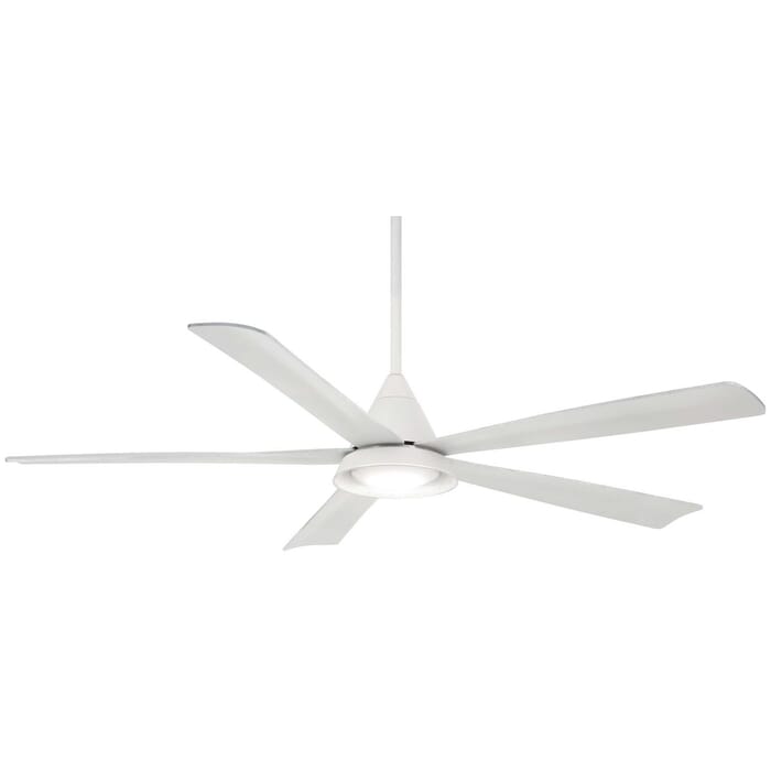 Minka-Aire Cone 54" LED Ceiling Fan in White Minka-Aire Cone 54" LED Ceiling Fan in White