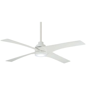 Minka-Aire Swept 56" LED Ceiling Fan in Flat White