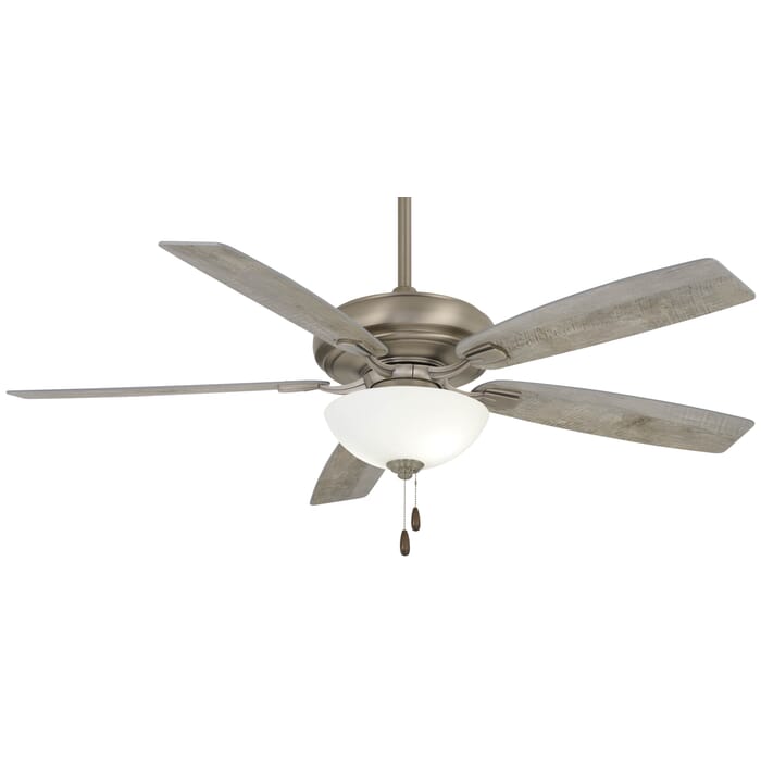 Minka-Aire Watt II LED 2-Light 60" Indoor Ceiling Fan in Burnished Nickel Minka-Aire Watt II LED 2-Light 60" Indoor Ceiling Fan in Burnished Nickel