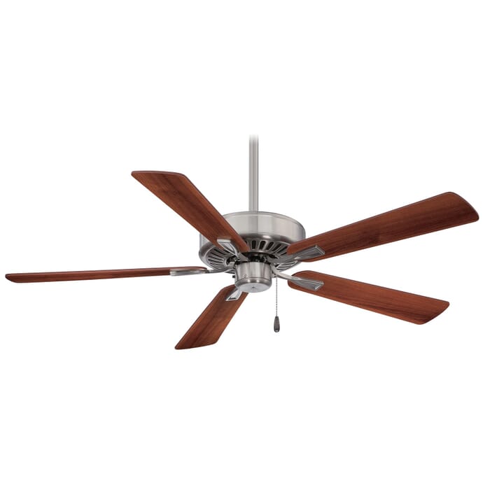 Minka-Aire Contractor Plus Ceiling Fan in Brushed Nickel Minka-Aire Contractor Plus Ceiling Fan in Brushed Nickel
