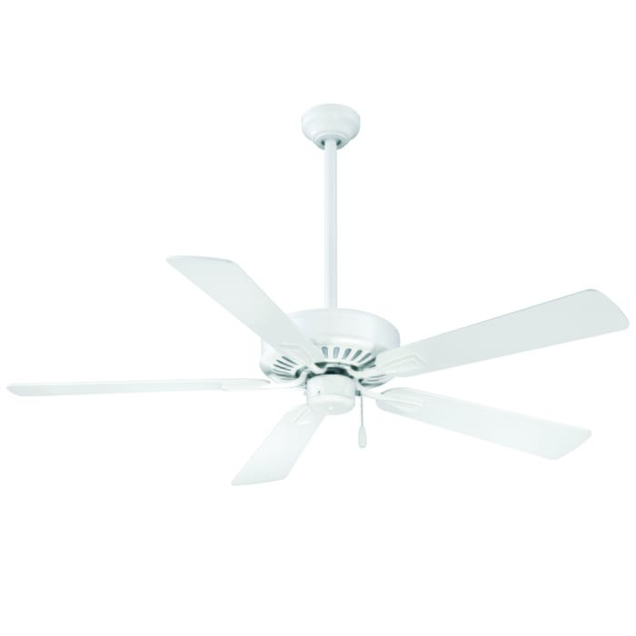Minka-Aire Transitional 52" Indoor Ceiling Fan in Flat White Minka-Aire Transitional 52" Indoor Ceiling Fan in Flat White