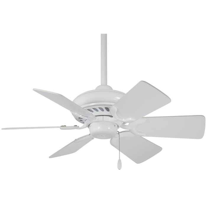Minka-Aire Supra 32" Ceiling Fan in White Minka-Aire Supra 32" Ceiling Fan in White