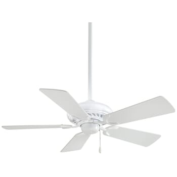 Minka-Aire Supra 44" Ceiling Fan in White