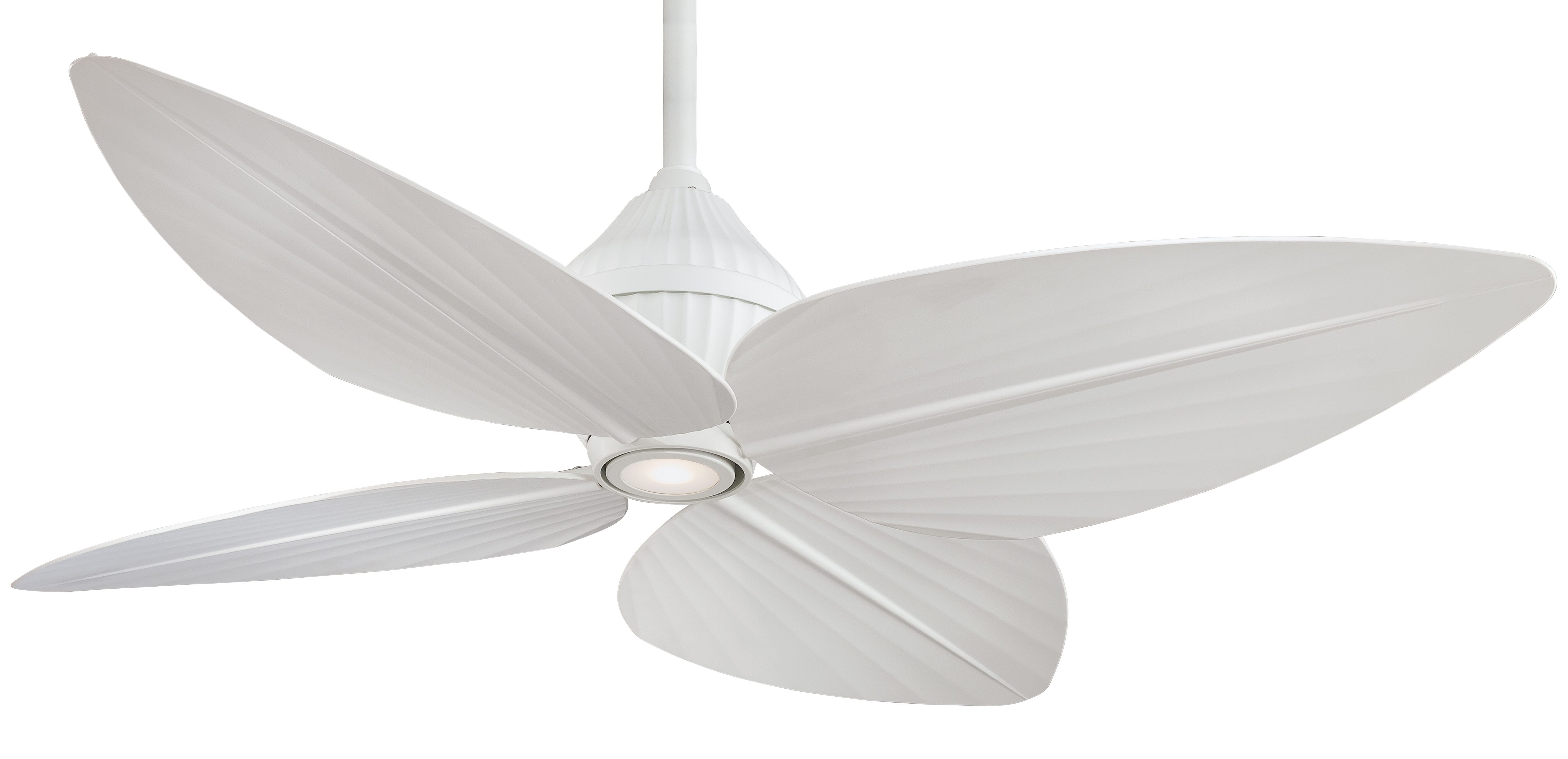 Minka-Aire 52" Gauguin LED 52" Indoor/Outdoor Ceiling Fan in Flat White