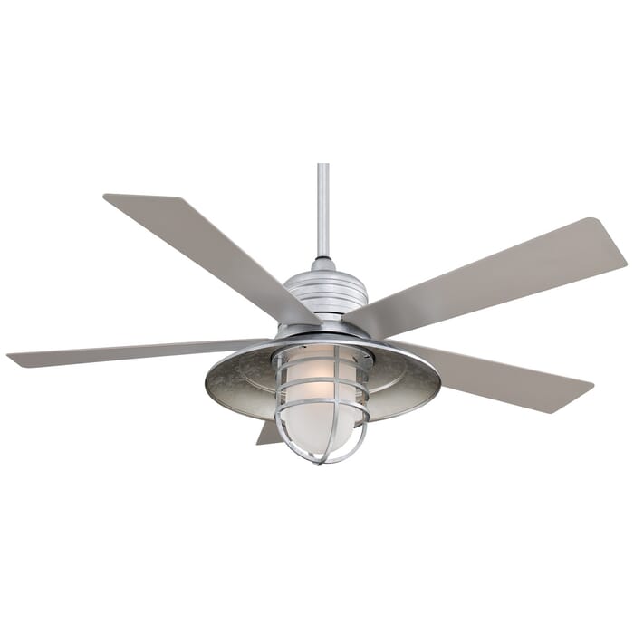 Minka-Aire Rainman 54" Indoor/Outdoor Ceiling Fan in Galvanized Minka-Aire Rainman 54" Indoor/Outdoor Ceiling Fan in Galvanized