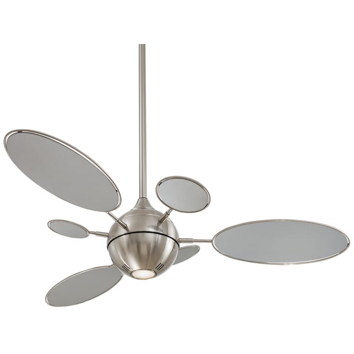 Minka-Aire Cirque Ceiling Fan in Brushed Nickel Minka-Aire Cirque Ceiling Fan in Brushed Nickel