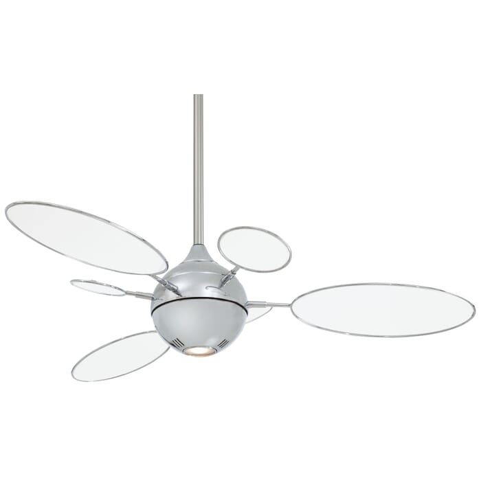 Minka-Aire Cirque LED 54" Indoor Ceiling Fan in Polished Nickel Minka-Aire Cirque LED 54" Indoor Ceiling Fan in Polished Nickel