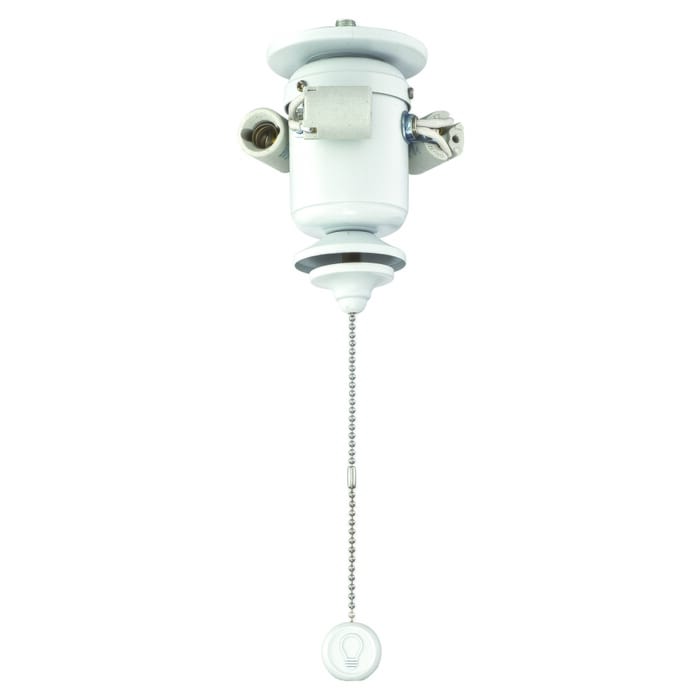 Fanimation Fitters 3-Light Ceiling Fan Light Kit in Matte White Fanimation Fitters 3-Light Ceiling Fan Light Kit in Matte White