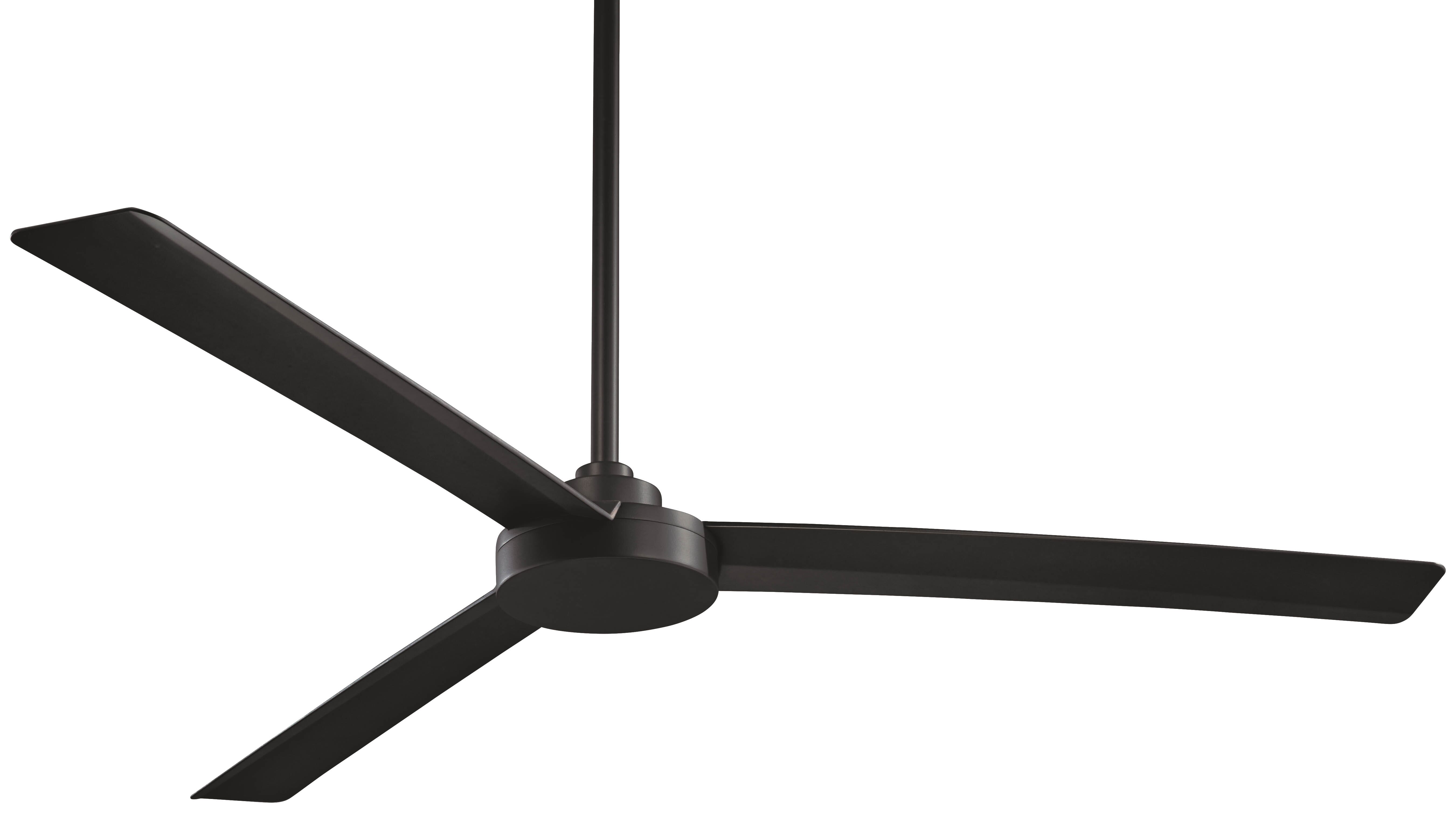 Minka-Aire Contemporary 62" Indoor/Outdoor Ceiling Fan in Coal