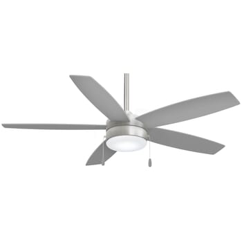 Minka-Aire Airetor 52" Indoor Ceiling Fan in Brushed Nickel with Silver