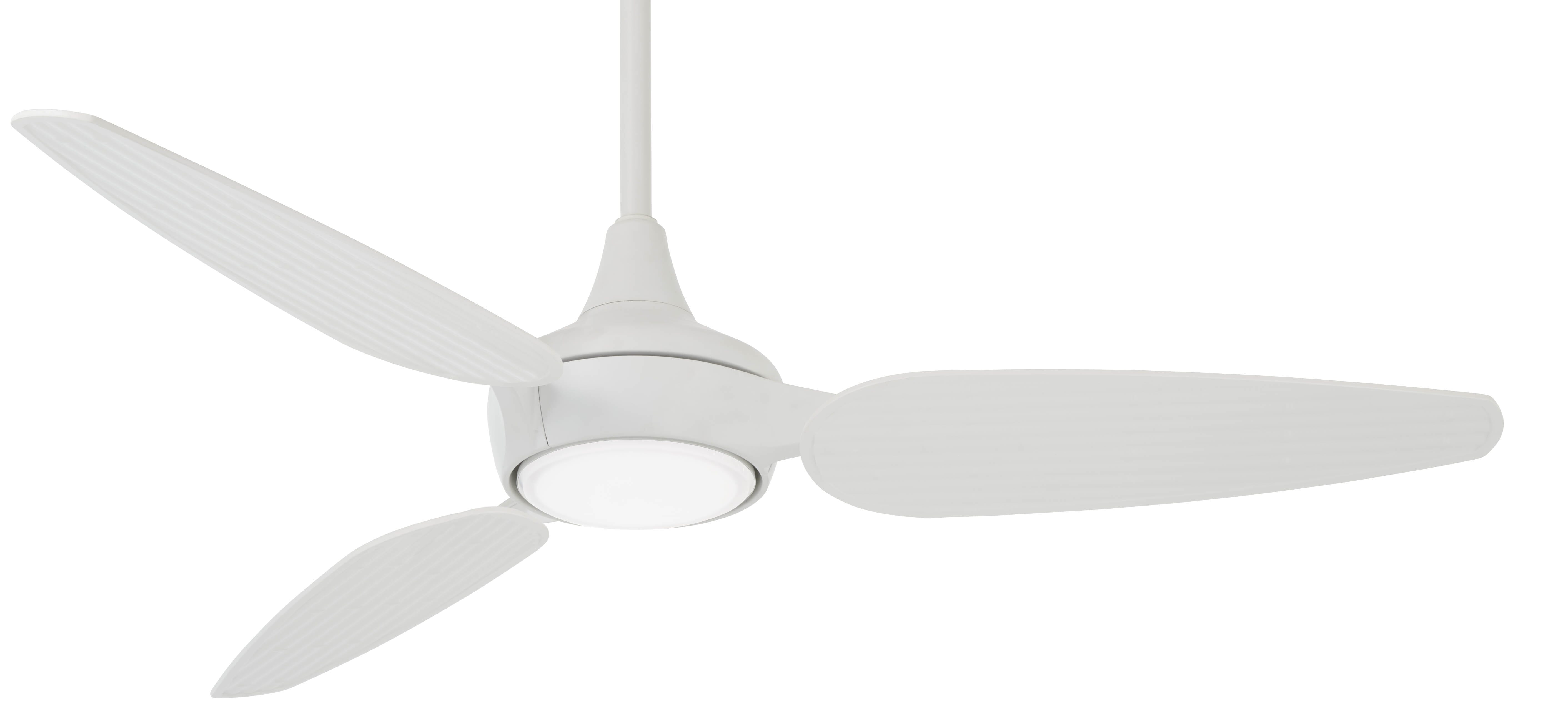 Minka-Aire Seacrest LED 60" Indoor/Outdoor Ceiling Fan in Flat White