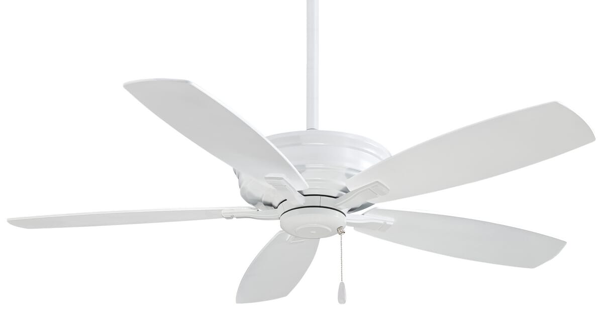 Minka-Aire Kafe 52" Indoor Ceiling Fan in White