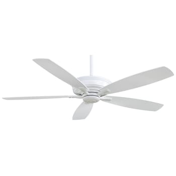 Minka-Aire Kafe-XL 60" Ceiling Fan in White