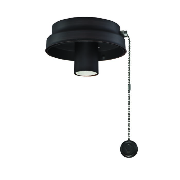 Fanimation Fitters Ceiling Fan Light Kit in Dark Bronze Fanimation Fitters Ceiling Fan Light Kit in Dark Bronze
