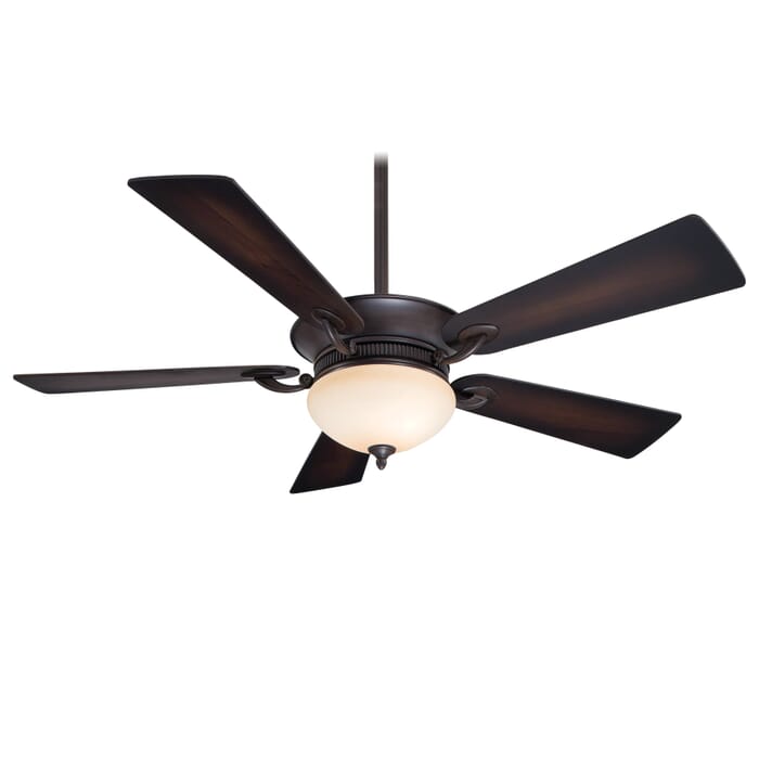 Minka-Aire Delano LED 2-Light 52" Indoor Ceiling Fan in Kocoa Minka-Aire Delano LED 2-Light 52" Indoor Ceiling Fan in Kocoa